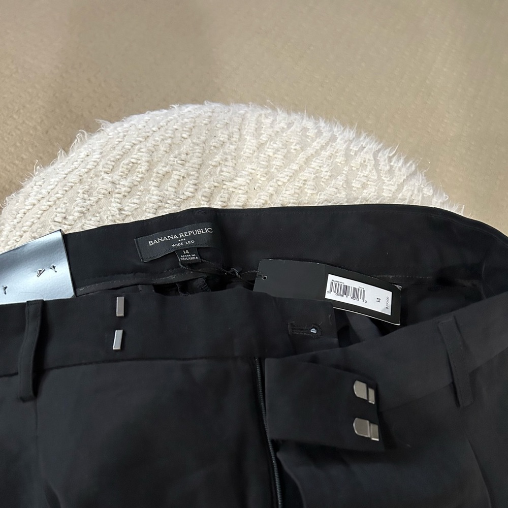 Banana Republic Wide Leg trouser - Size 14 NWT - Picture 2 of 6
